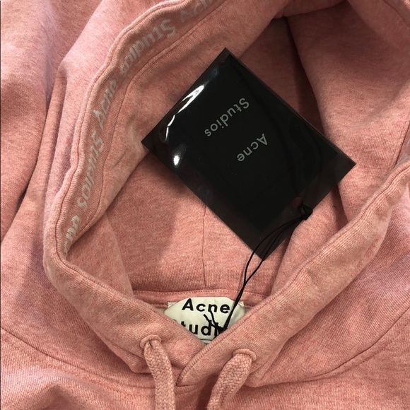Acne studios Yala hoodie XS Pink Melange - Picture 5 of 7